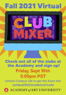 Online Club Mixer Fall 2021
